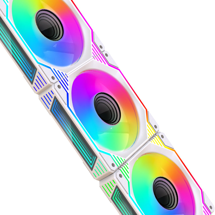 TrueNort Pc Case Fan 120mm RGB 6Pin 12V 3W White, Single Fan | LC-30-02 TrueNort Pc Case Fan 120mm RGB 6Pin 12V 3W White, Single Fan | LC-30-02